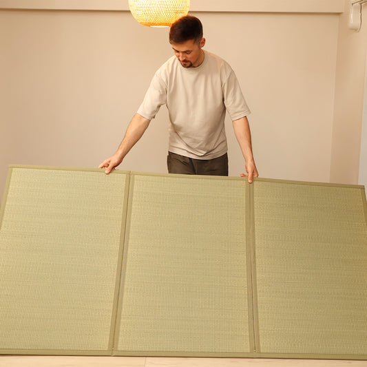 Rush Grass Tatami Mattress - Foldable Type