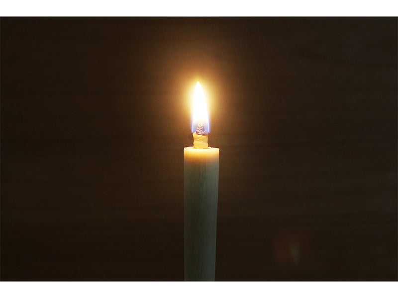 Crystal Hand-Painted Warosoku Candle <Maneki Neko Size 3>