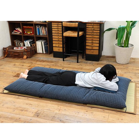 Rush Grass Tatami Mattress - Tappuri - Reversible Mat