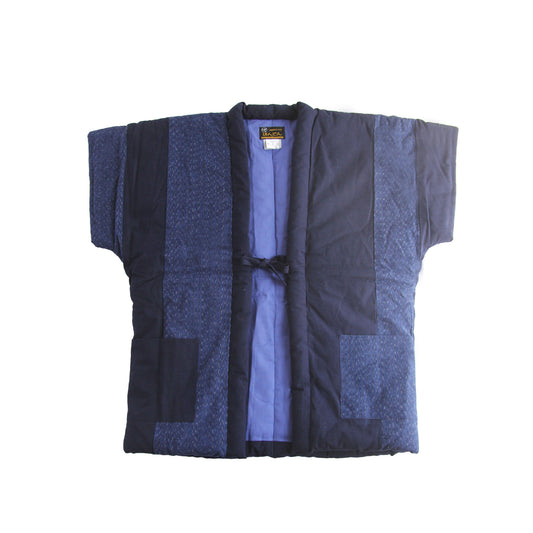 Hanten Jacket - Padded Vest - Yakko  7590 Blue