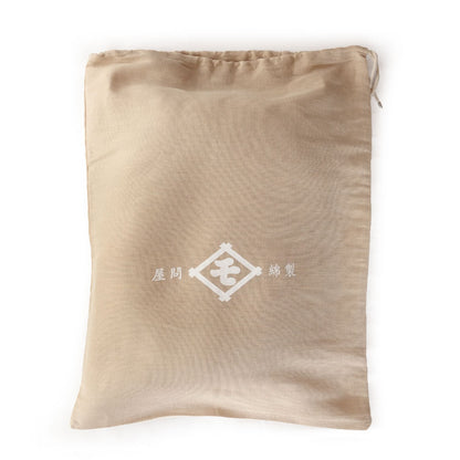 Conjunto de Presente com Travesseiro Japonês de Trigo Sarraceno e Duas Capas Orgânicas em Saco de Juta