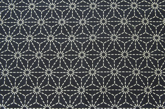 Japanese Kotatsu Futon, Kotatsu Blanket, Artisan Handmade (Fabric: Asanoha Flax Pattern Printing Filling: Organic Cotton)