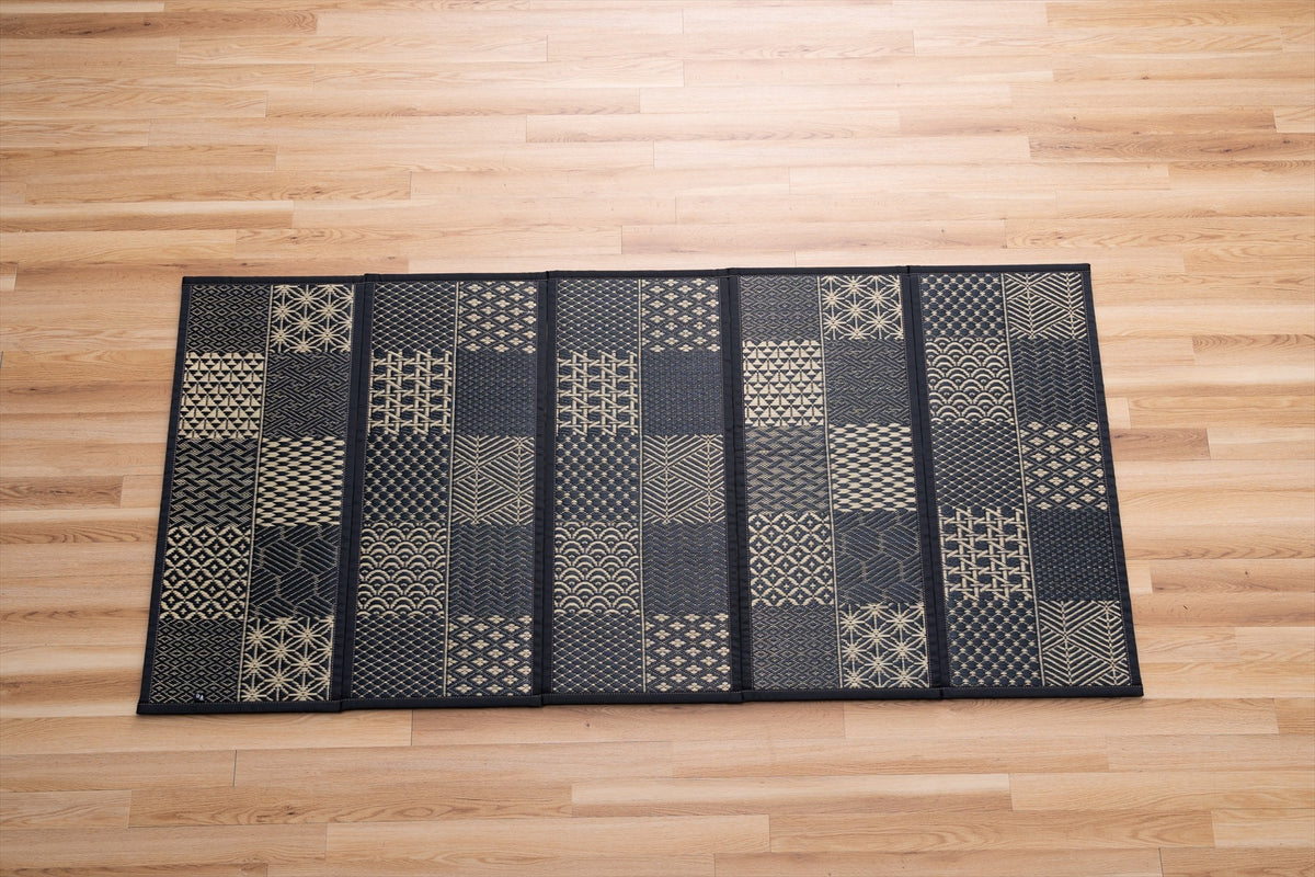 Miracle Gorone Mat Edokomon Denim Foldable Igusa Tatami Mat