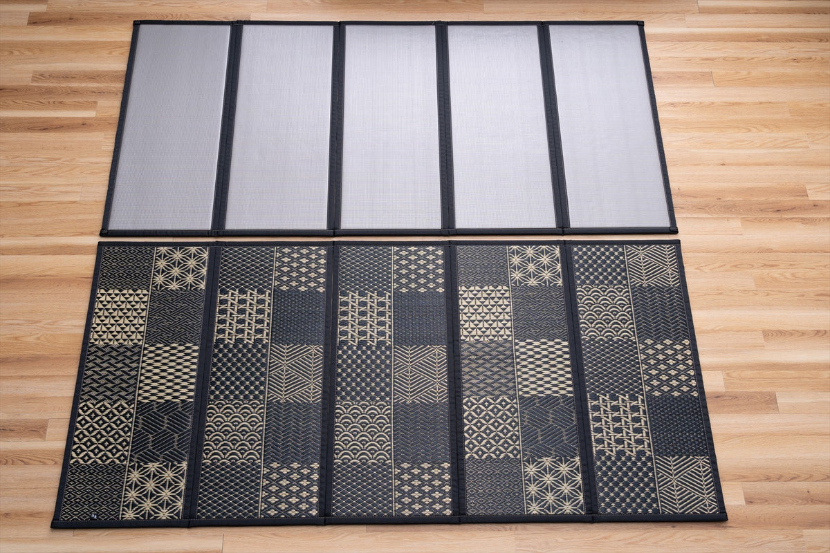 Miracle Gorone Mat Edokomon Denim Foldable Igusa Tatami Mat