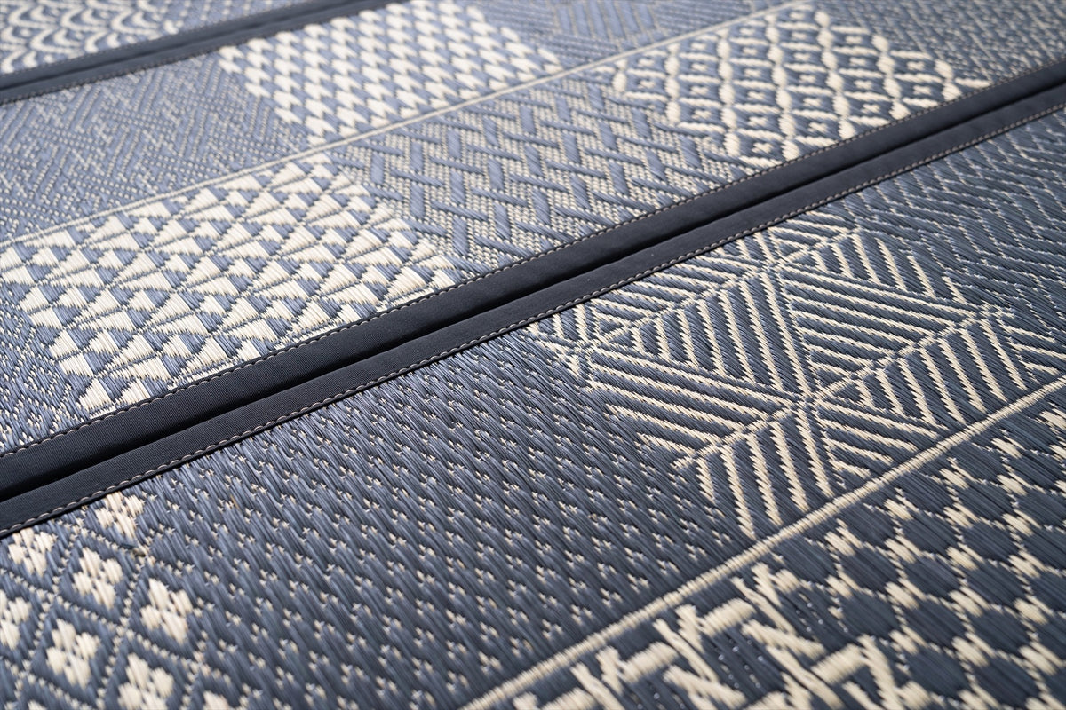 Miracle Gorone Mat Edokomon Denim Foldable Igusa Tatami Mat