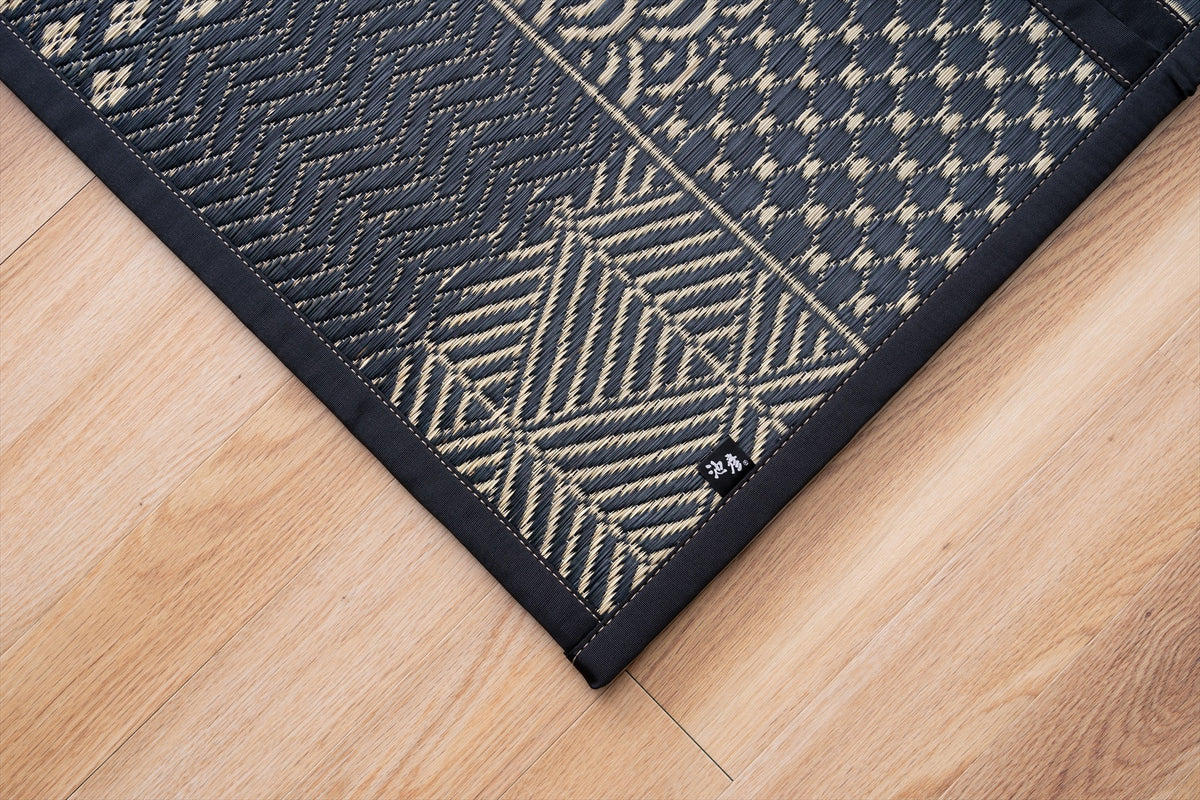Miracle Gorone Mat Edokomon Denim Foldable Igusa Tatami Mat
