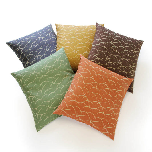 Capa de Almofada Japonesa (Zabuton) Tsuyushiba para tamanho Meisen 23,2 x 21,6 (55 x 59 cm)