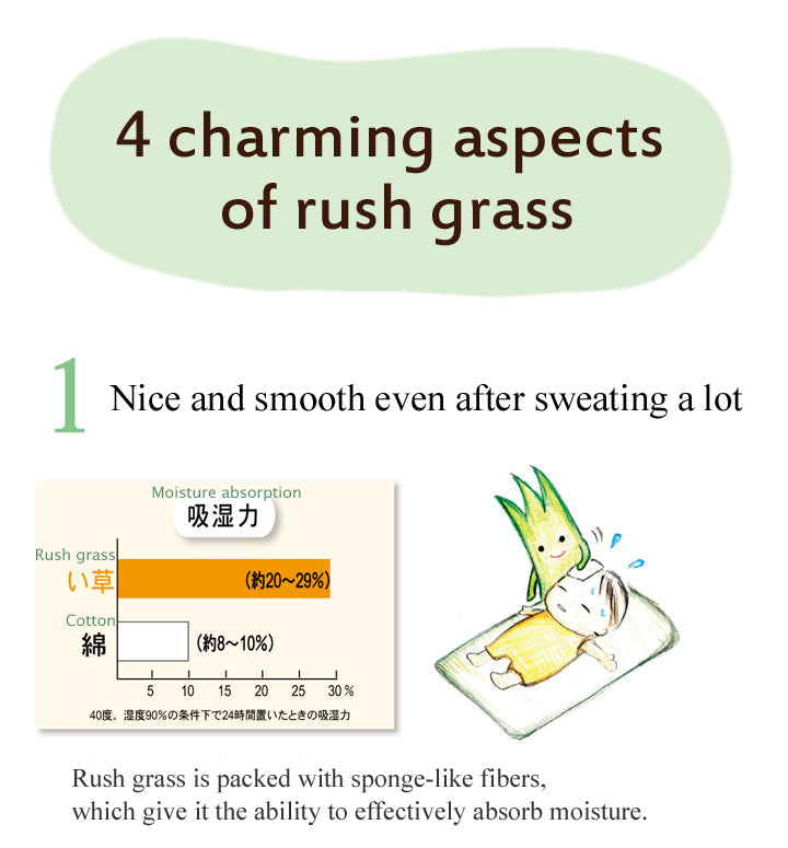 Rush Grass Tatami Mattress - Noa