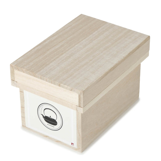Kitchen Cloth and Tea Box Tetsubin Iron Pot Pattern