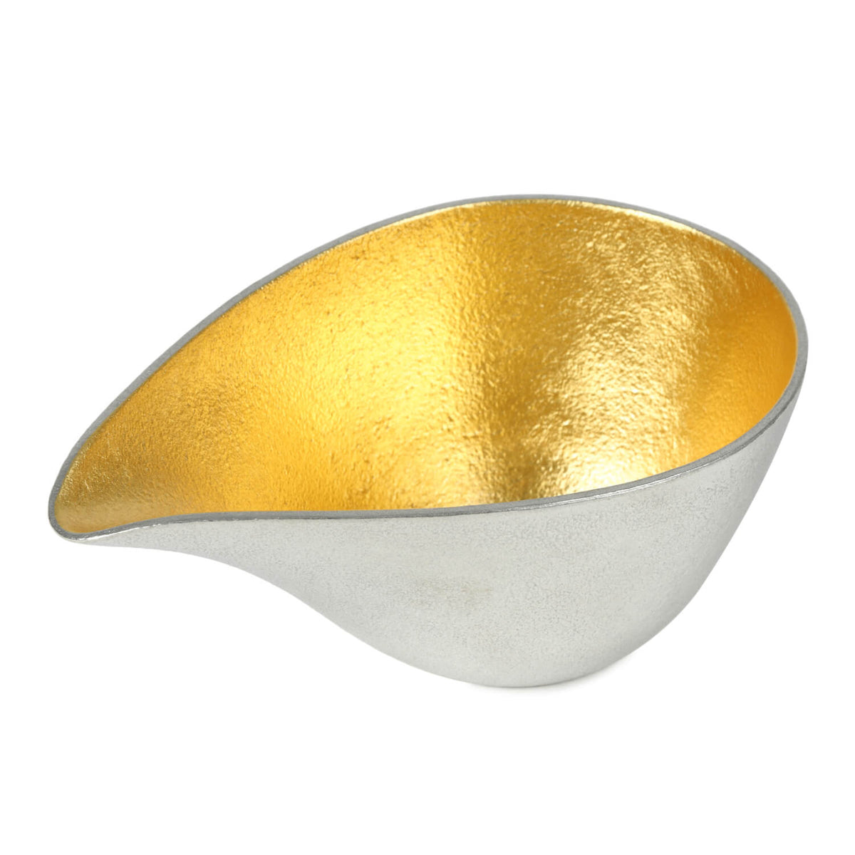 Tin Sake Pitcher M Gold Nousaku
