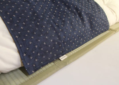 Manta de Futon Reversível, Manta para Pés de Cama, Feita de Tecido de Futon, Roupa de Cama Estilo Japonês, Cobre-leito, Manta Decorativa para Cama