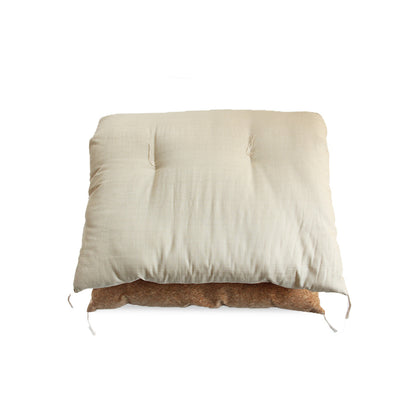 Almofada Japonesa (Zabuton) - Algodão Enshu Weave 58cm x 53cm