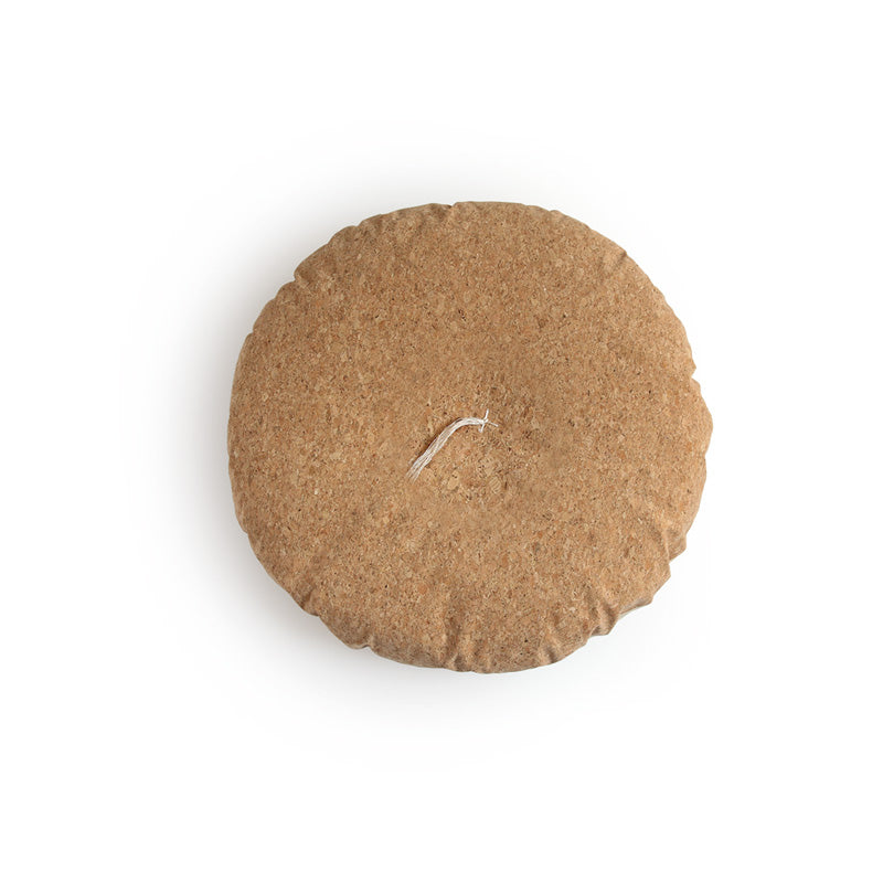 Maru (Round) Zabuton - Natural Cork Leather - 40 cm Diameter
