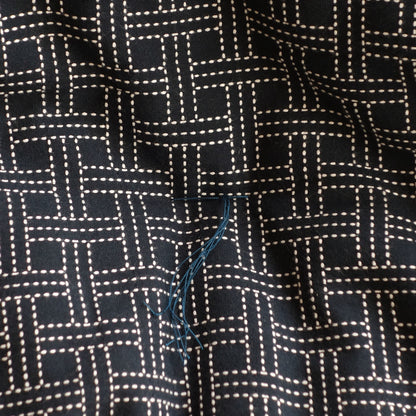 Reversible Kotatsu Futon Quilt - Enshu Weave / Nagomi - Organic Cotton Filling