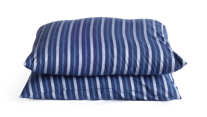 Naga (Long) Zabuton Cover - Enshu Weave Shima Stripes - Triple Length