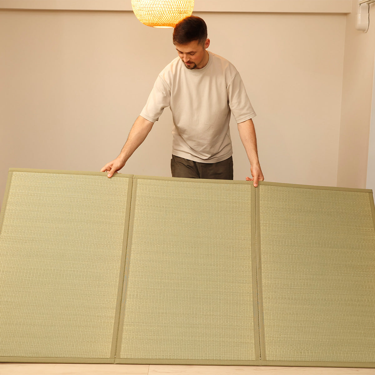 Rush Grass Tatami Mattress - Foldable Type