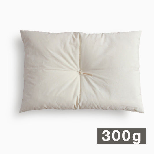 US STOCK GOTS Certified Organic Extra Thin Pillow,  Artisan Handmade with Pillowcase