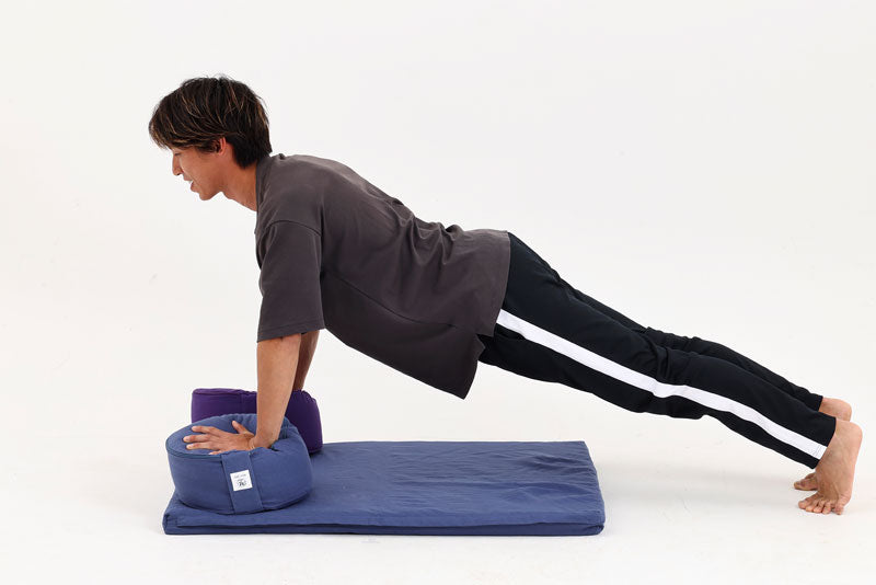 Mori Zen Buckwheat Zafu Meditation Cushion  Traditional Japanese Floor Pillow Cylinder - Hashira
