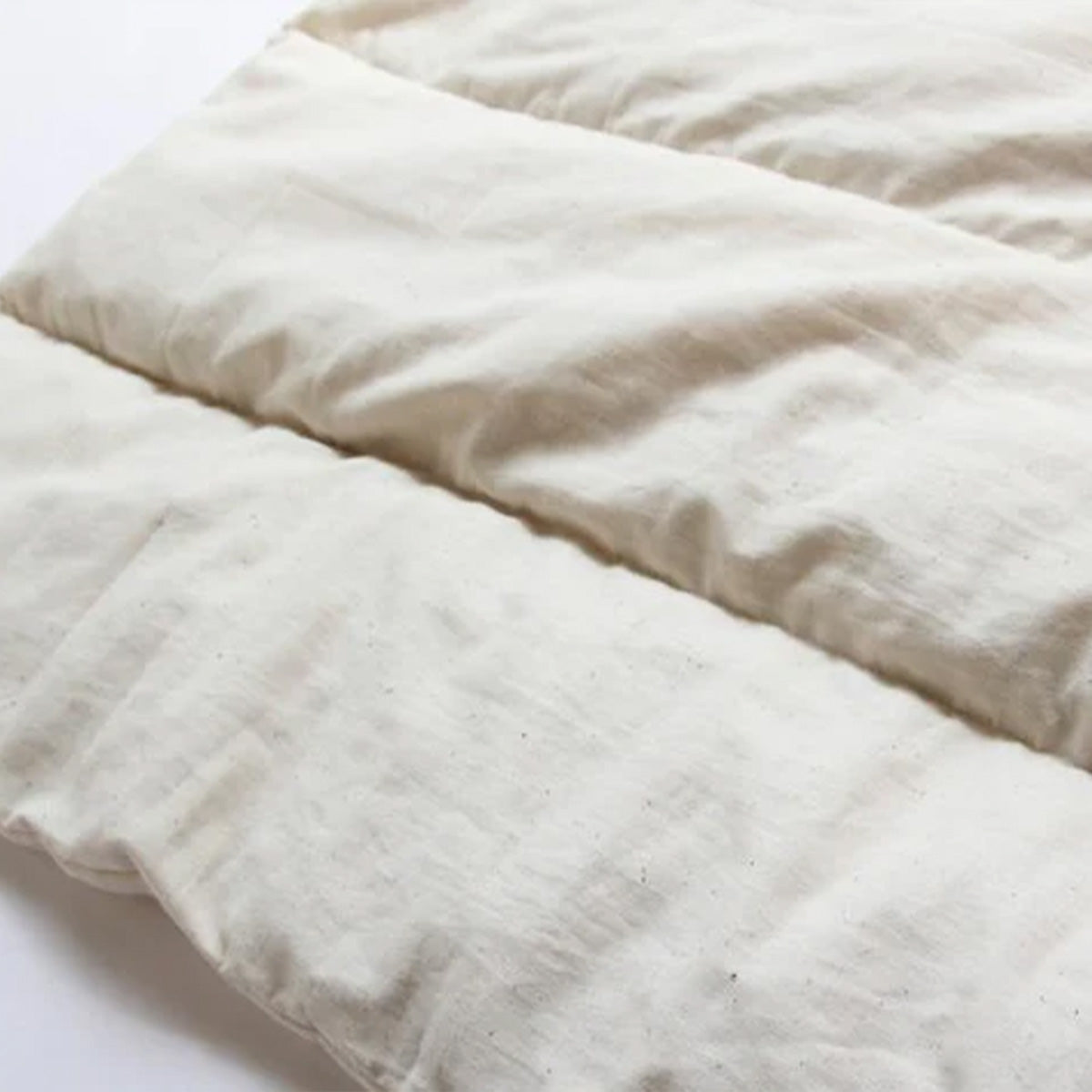 Dual Comfort Pillow, Organic Cotton and Hinoki Chips,  Artisan Handmade (Fabric: Organic Cotton, Filling: Organic Cotton 100% 600g) 17 x 25 in (43 x 63 cm) NC