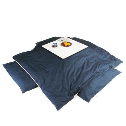 Conjunto japonês de futon Kotatsu, para mesa Kotatsu quadrada