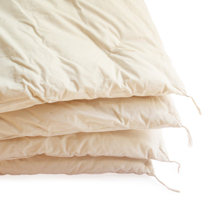 GOTS-Certified Organic Cotton Kotatsu Futon Quilt - Natural Beige