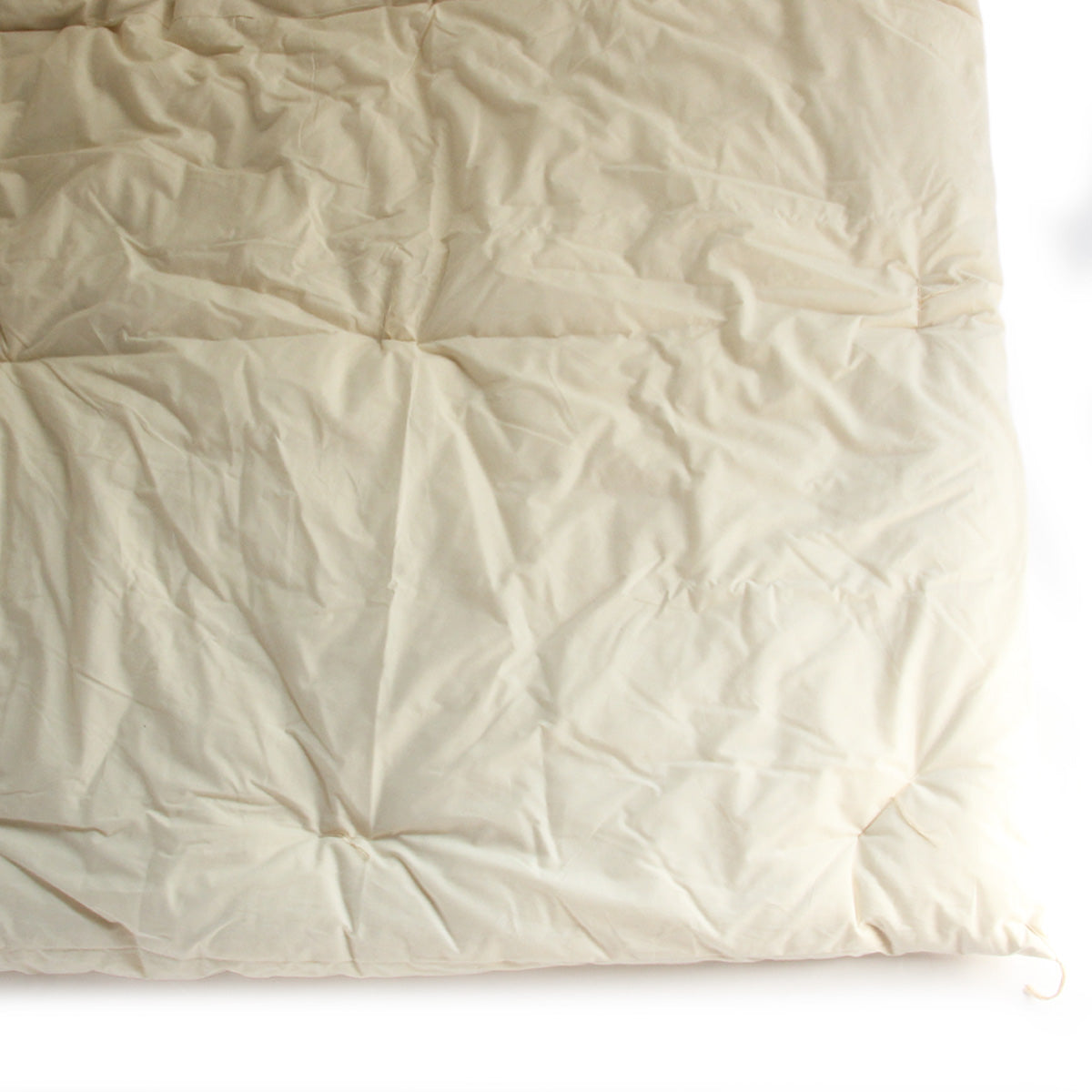 GOTS-Certified Organic Cotton Kotatsu Futon Quilt - Natural Beige