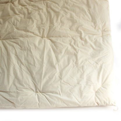 GOTS-Certified Organic Cotton Kotatsu Futon Quilt - Natural Beige
