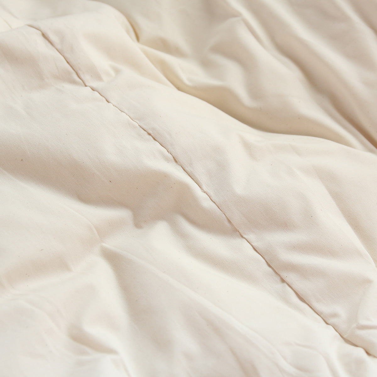 GOTS-Certified Organic Cotton Kotatsu Futon Quilt - Natural Beige