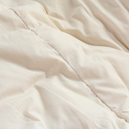 GOTS-Certified Organic Cotton Kotatsu Futon Quilt - Natural Beige