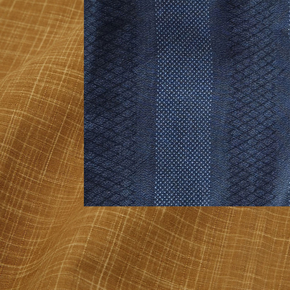 Large-Nagomi Mustard-Enshu Mixed Blue