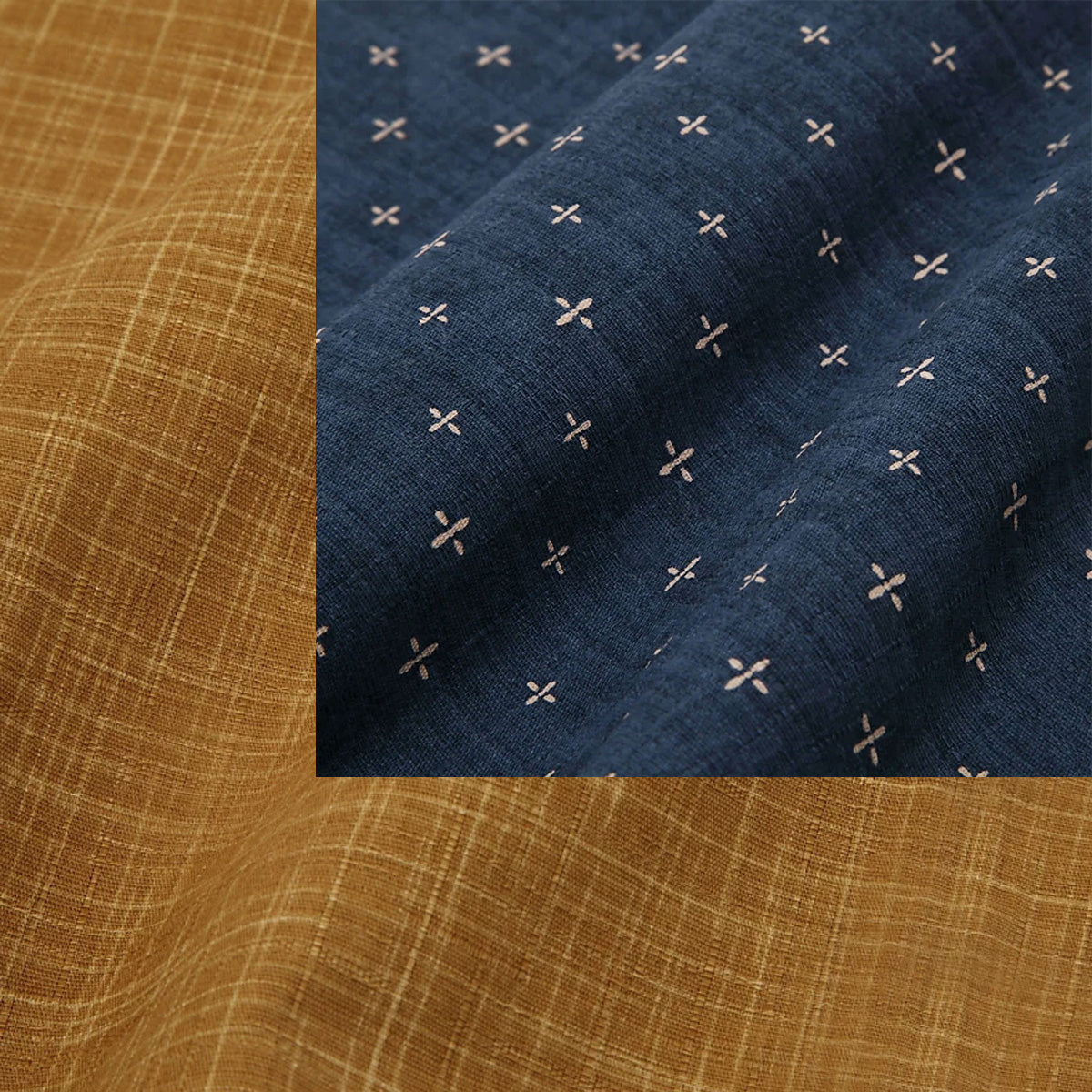 Large-Nagomi Mustard-Warabe Blue