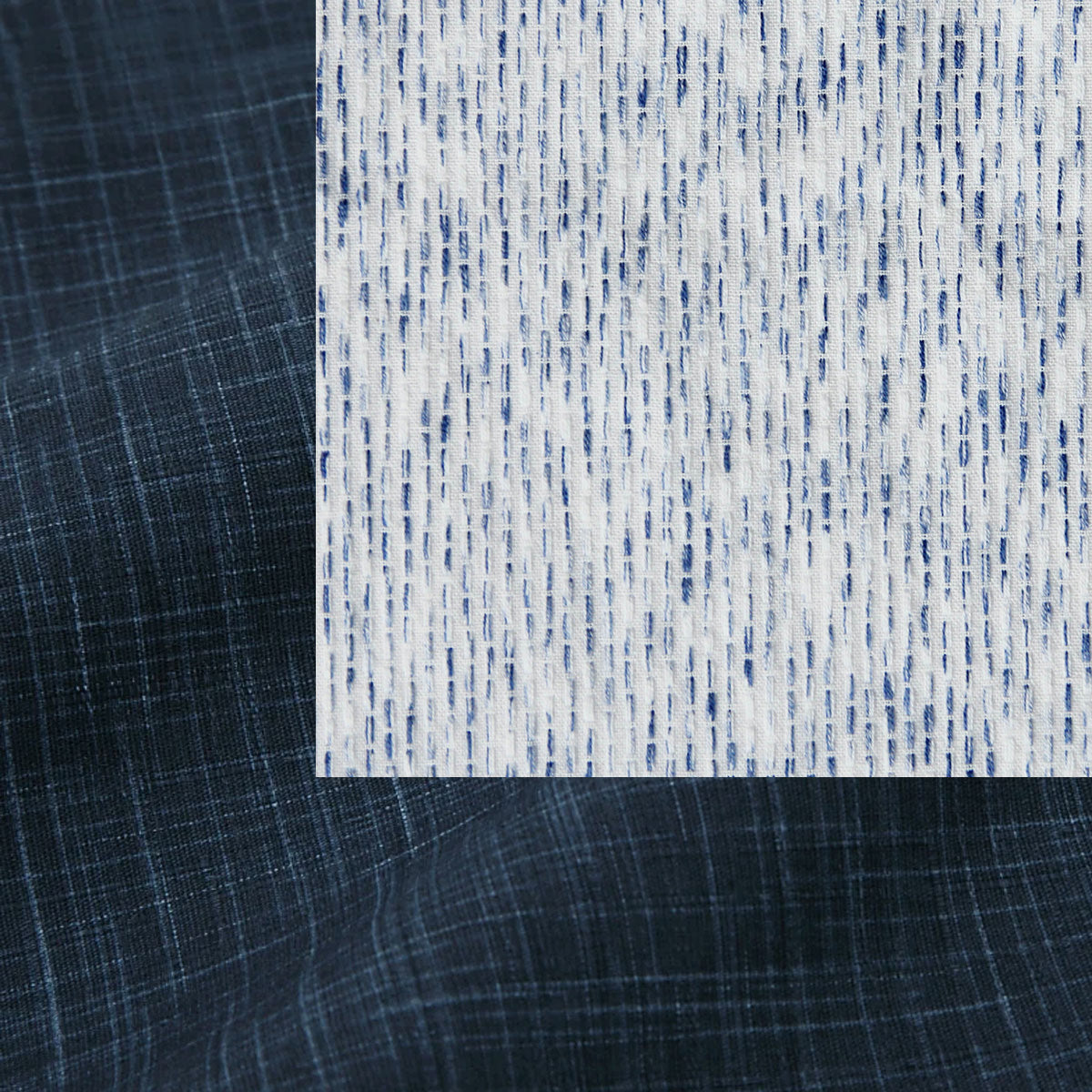 Large-Nagomi Navy-Enshu White