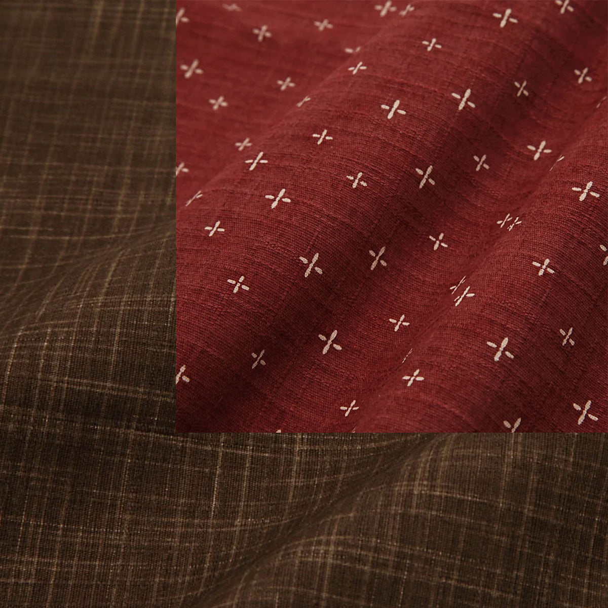 Large-Nagomi Brown-Warabe Red