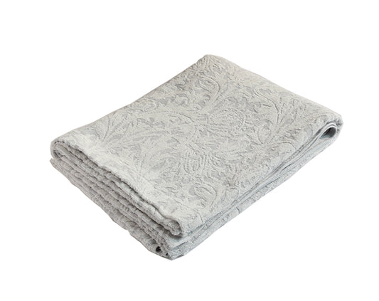 Towel blanket (towelket)  - Gauze and Pile Gray - Pure Morris Collection William Morris