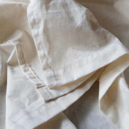 GOTS Certified Flat sheet for Futon Mattress, Organic Cotton