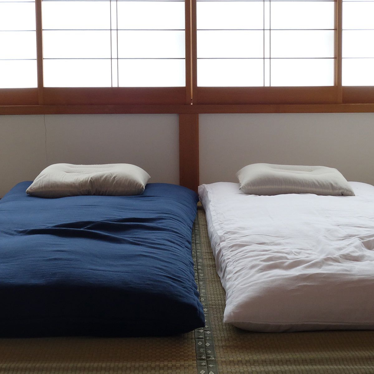 Futon Mattress Cover Iwamoto Senni Wazarashi Kyofutae Double Gauze