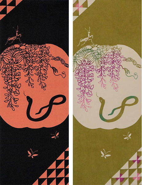 Snake Japanese wisteria (Orange Pink)