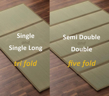Rush Grass Tatami Mattress - Foldable Type