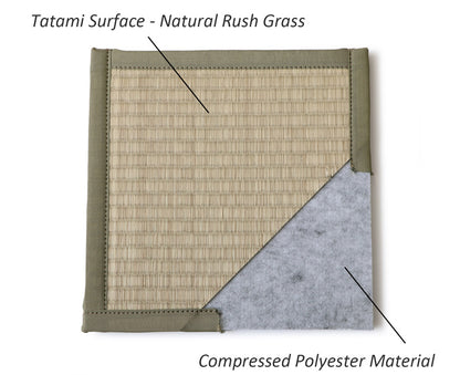 Rush Grass Tatami Mattress - Foldable Type